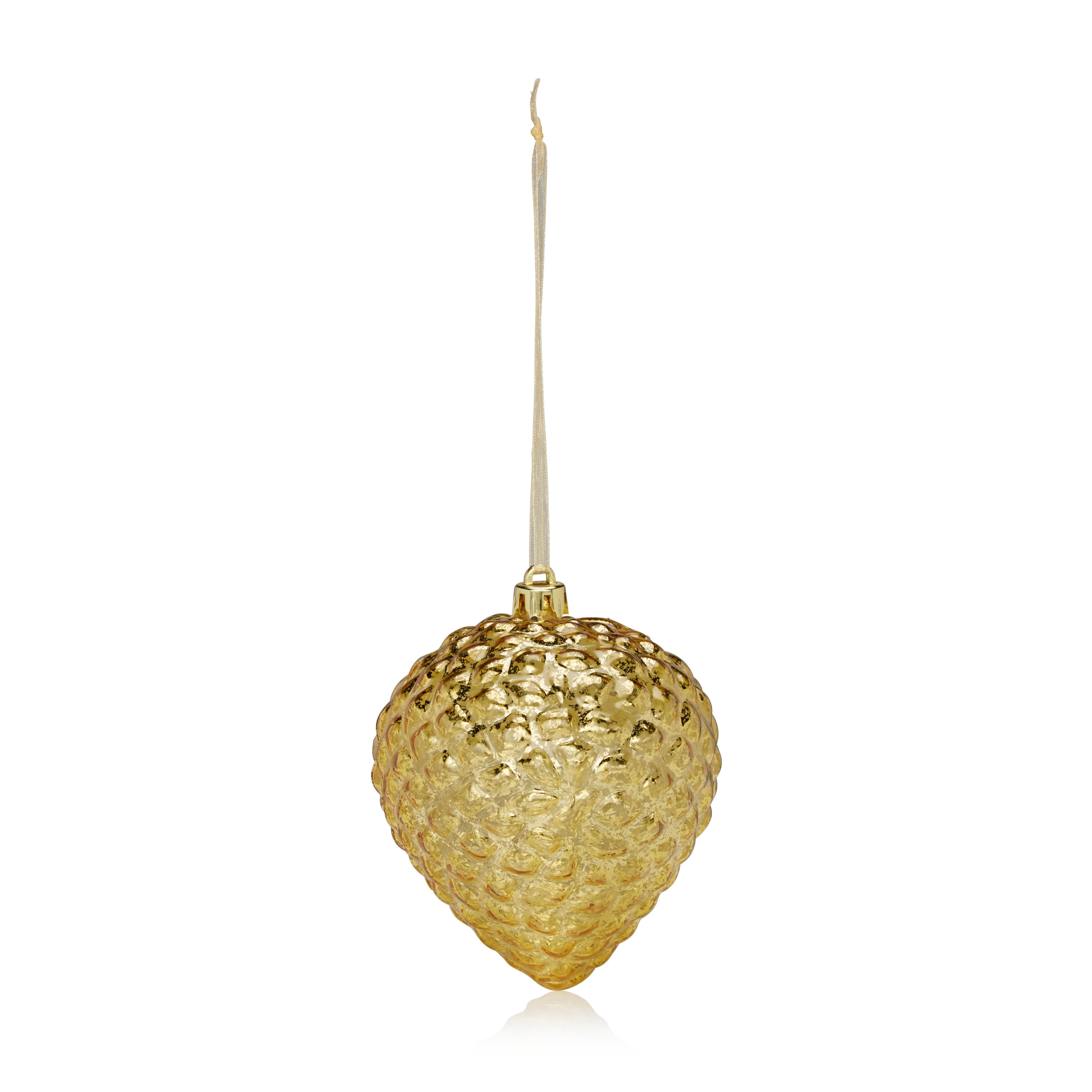 Distressed Finish Gold Onion Bauble Price Comparisons | Compare The Build