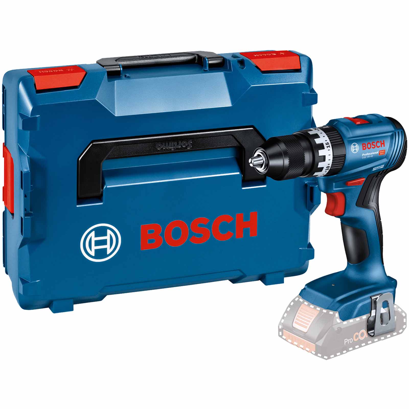 Bosch GSB 18V-45 18v Cordless Brushless Combi Drill No Batteries No Charger Case | Compare The Build