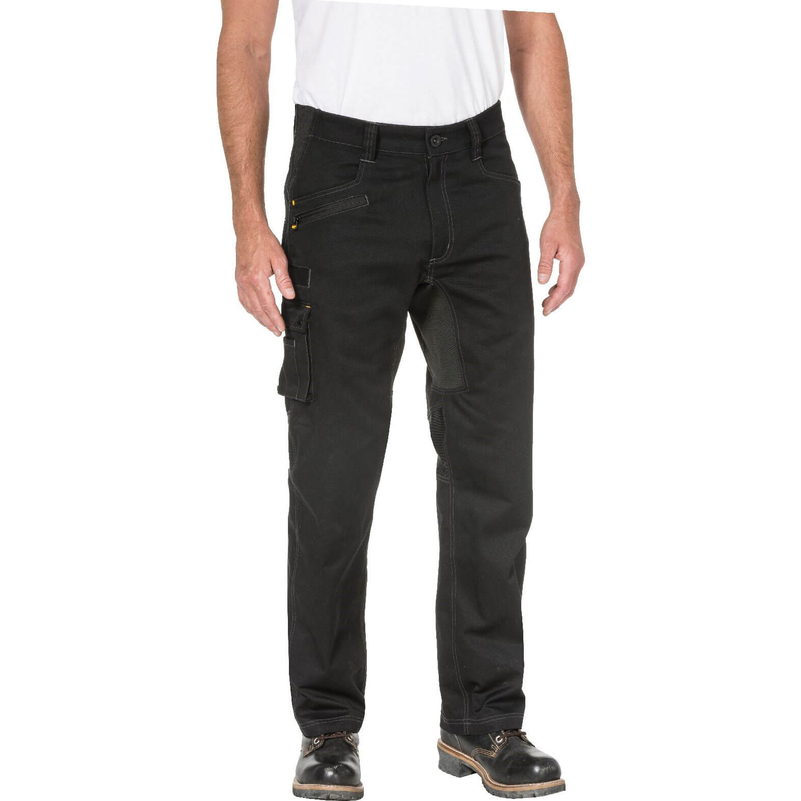 Caterpillar Mens Operator FX Trousers Black 40" 32" Price Comparisons | Compare The Build