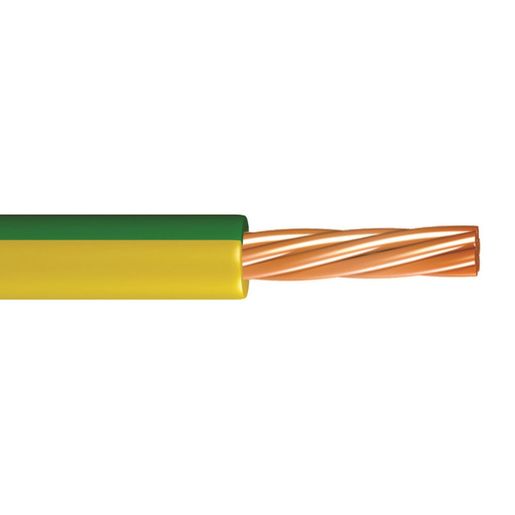 6491X 16.0mm 1 Core Green / Yellow Cable - 50m Drum Price Comparisons | Compare The Build
