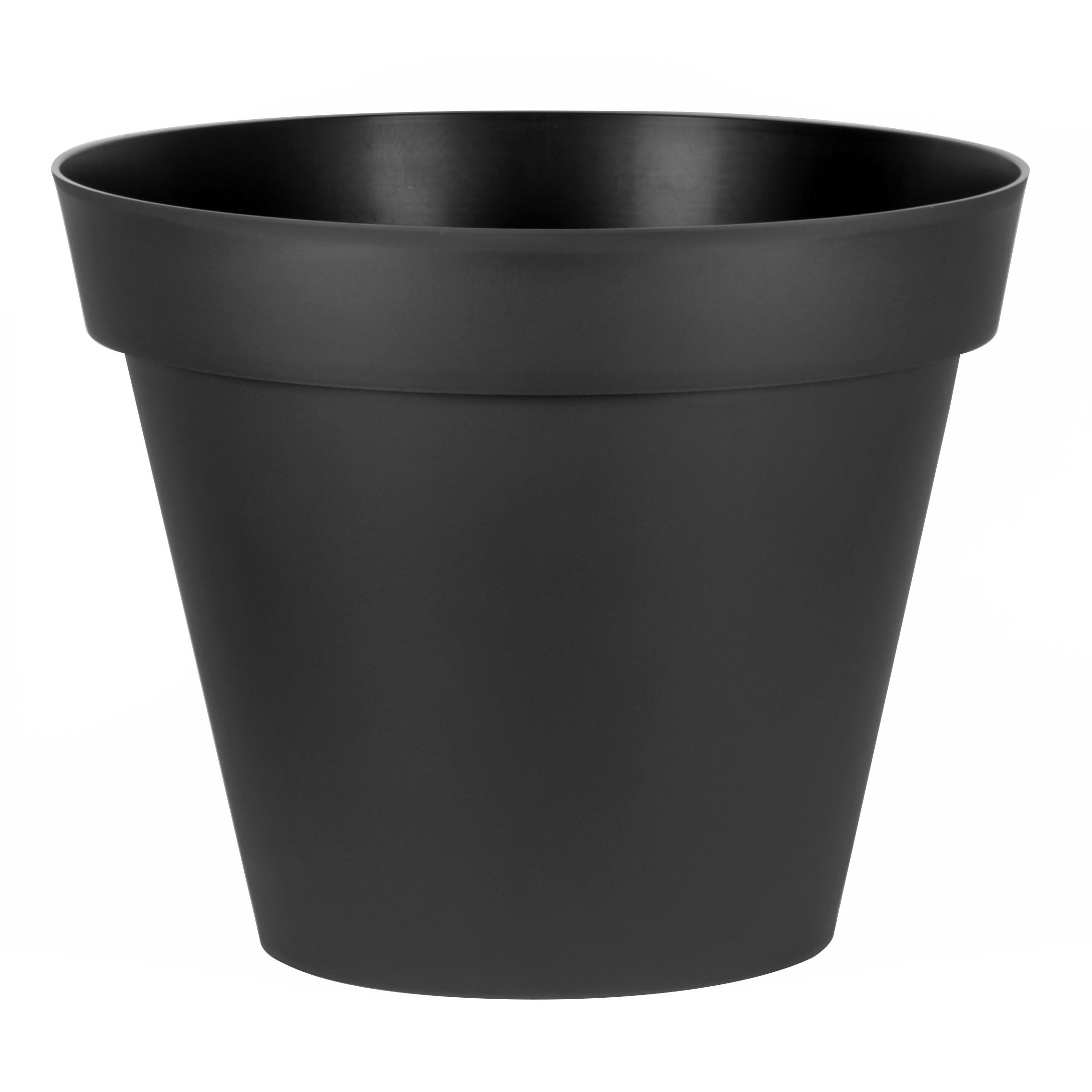 Blooma Nurgul Dark Grey Plastic Circular Plant Pot (Dia)100Cm | Compare The Build