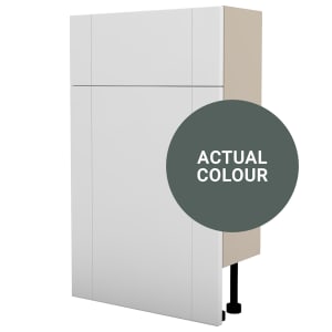 Duarti By Calypso Highwood 500mm Floor Reaching Slimline Toilet Unit - Woodland Green Price Comparisons | Compare The Build