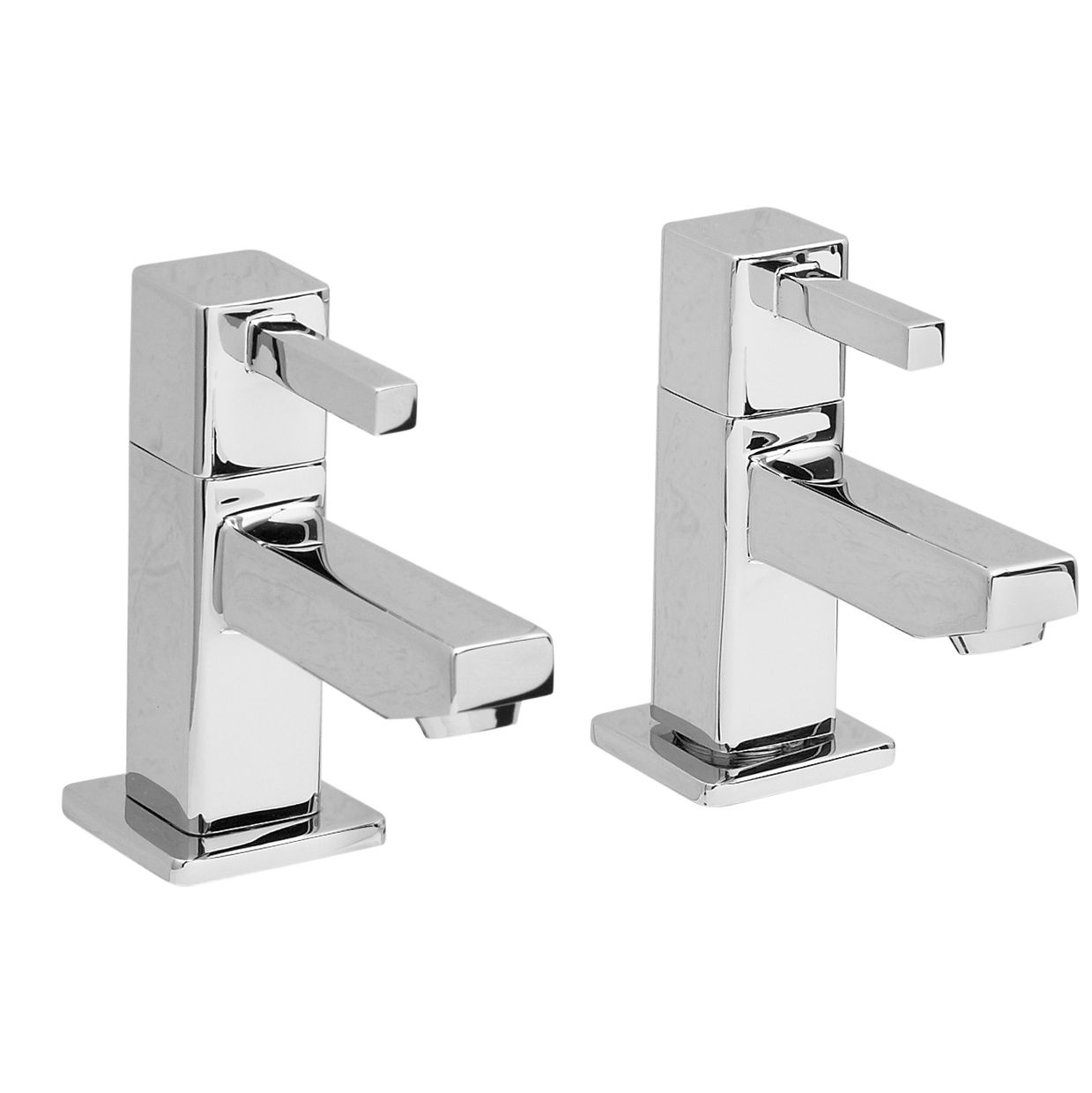 Cooke & Lewis Meribel Hot & Cold Basin Pillar Tap Price Comparisons | Compare The Build