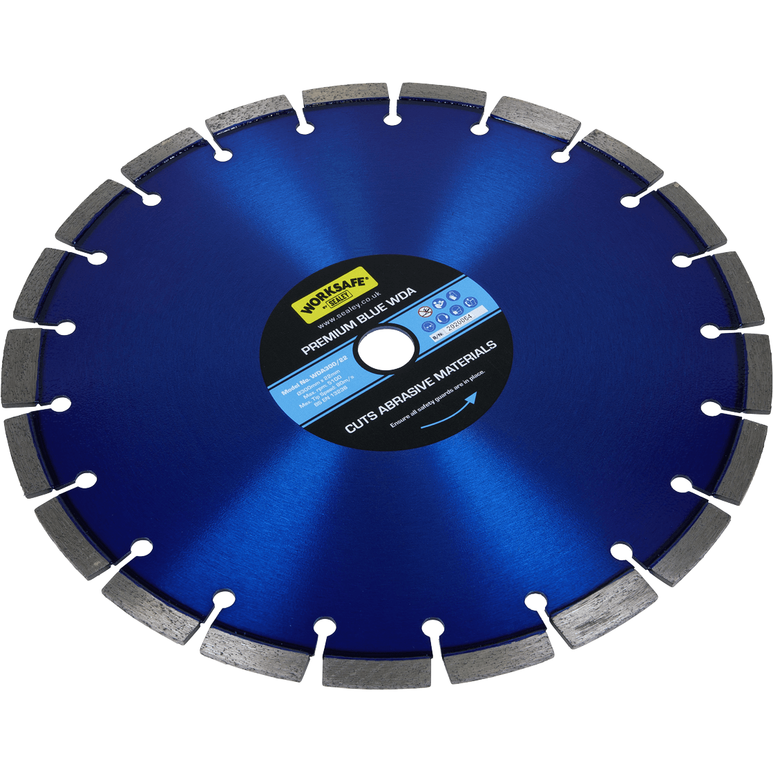 Sealey WDA Premium Blue Diamond Cutting Disc 300mm 3.2mm 22mm Price Comparisons | Compare The Build