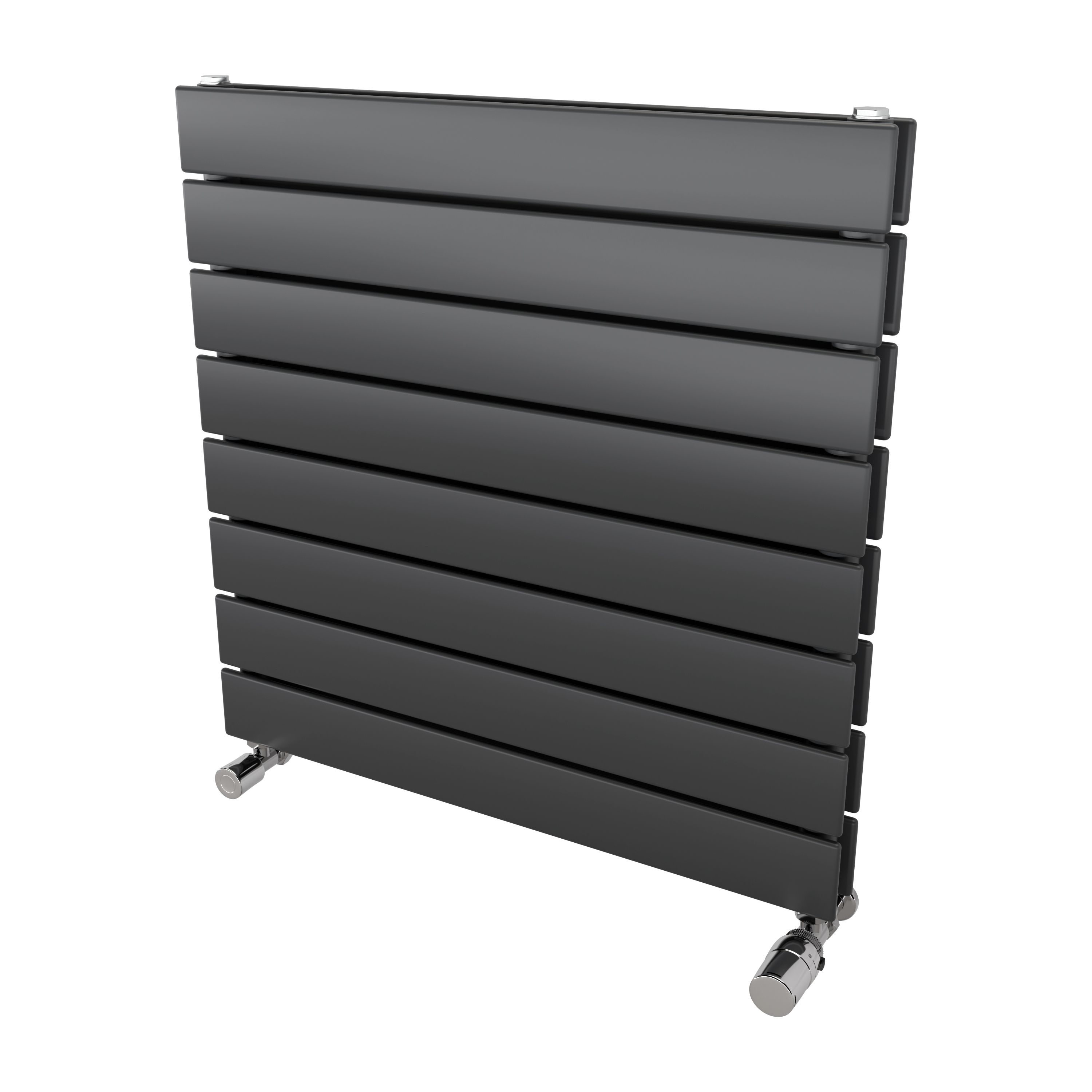 Ximax Vertirad Duplex Satin Anthracite Vertical Designer Panel Radiator, (W)600mm X (H)595mm | Compare The Build