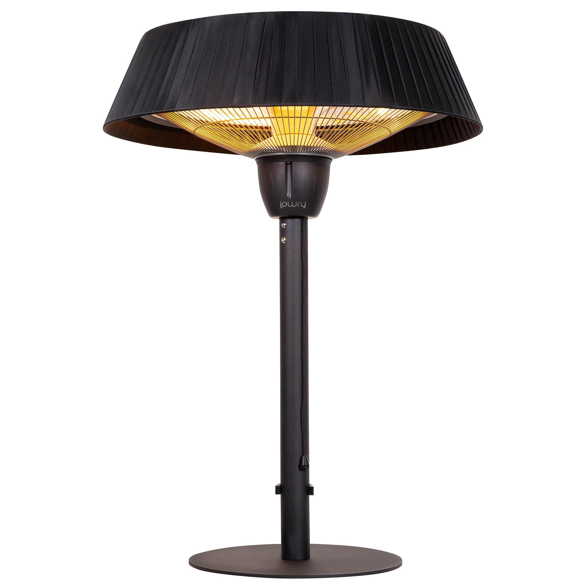 Lowry 1500W Black Table Top Patio Heater Black Price Comparisons | Compare The Build