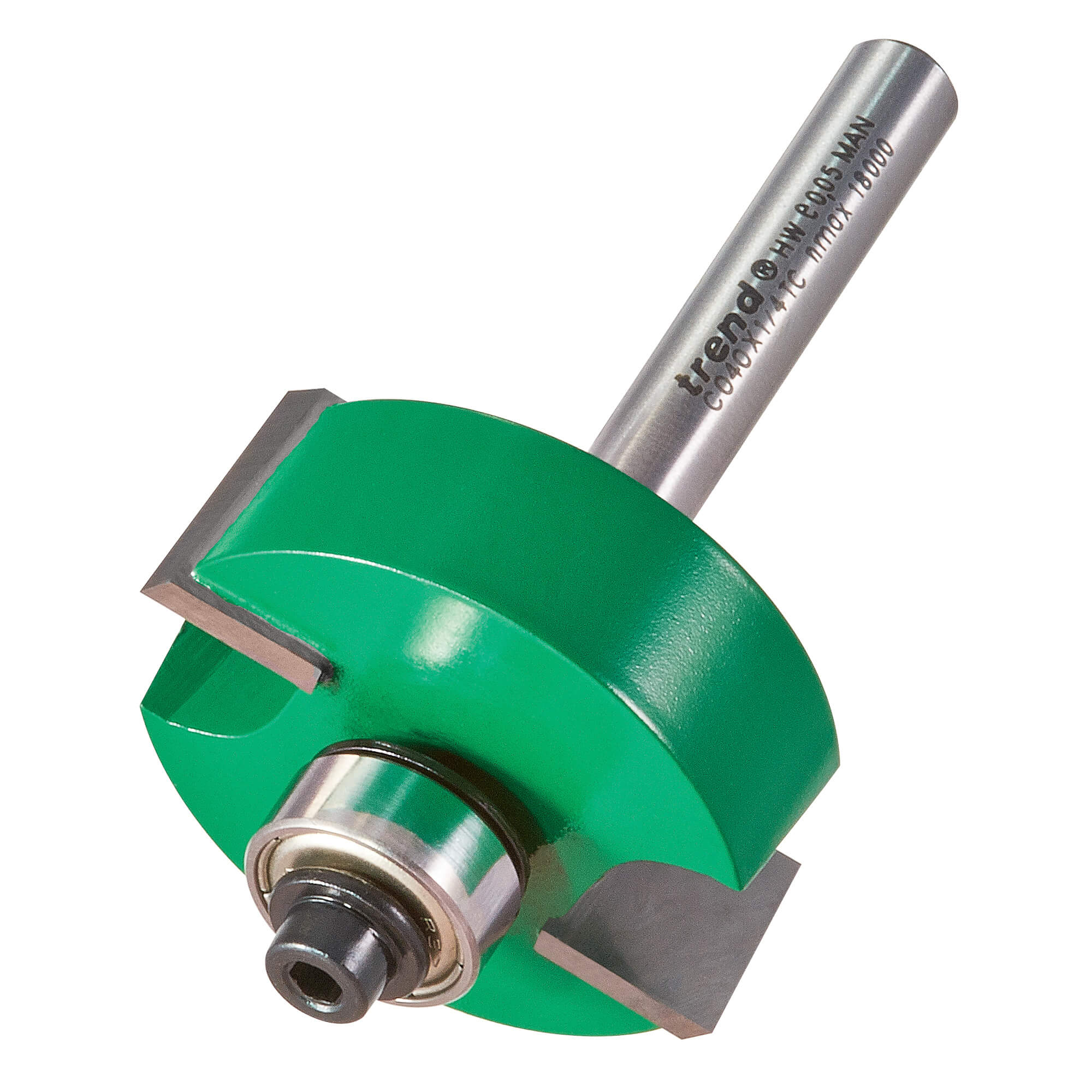 Trend Bearing Self Guided Rebate Router Cutter 35mm 12.7mm 1/4" Price Comparisons | Compare The Build