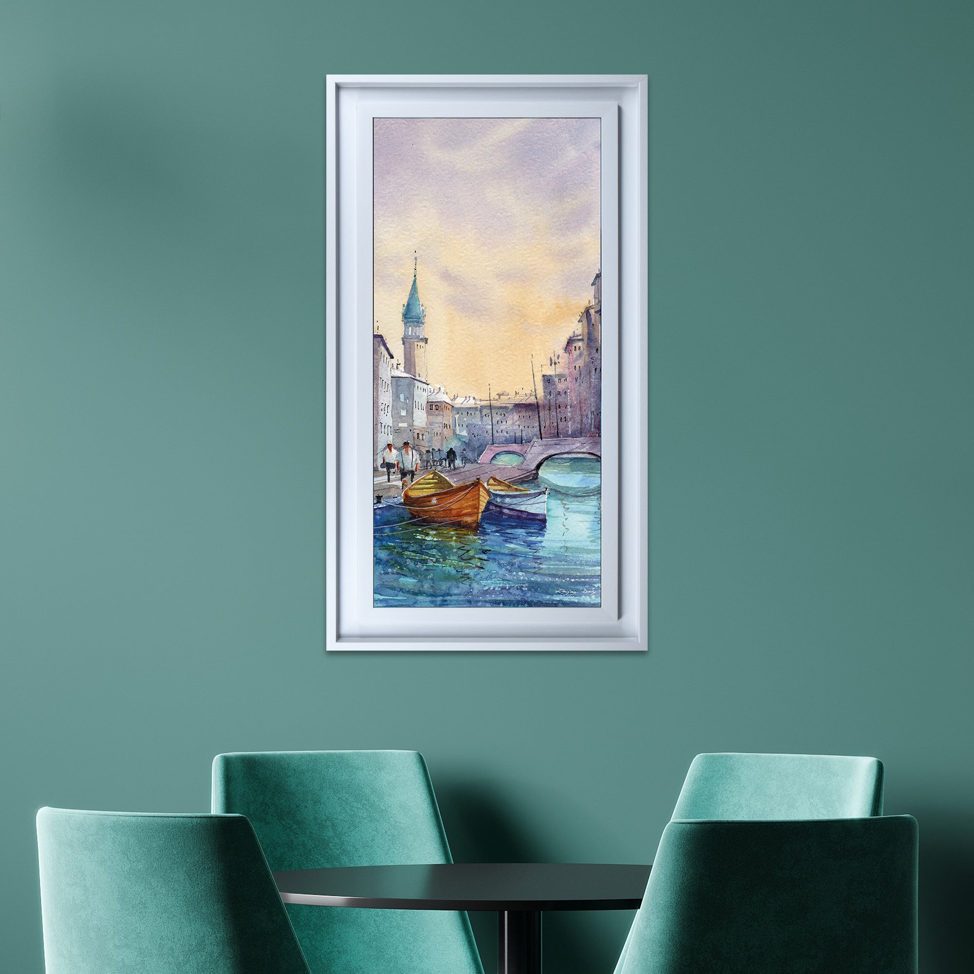 The Art Group Venice Different Aspect Framed Print MultiColoured Price Comparisons | Compare The Build