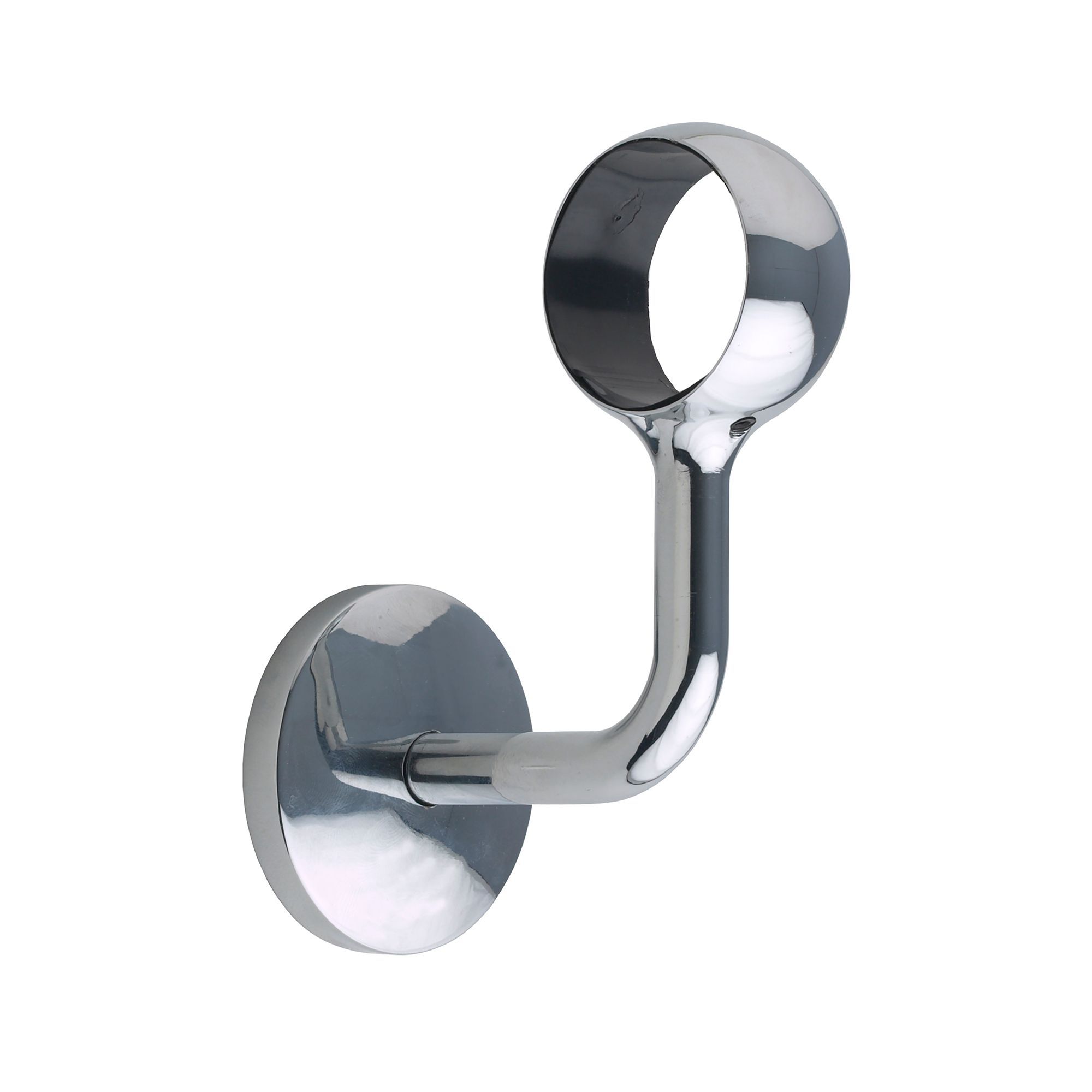 Rothley Chrome Effect Handrail Bracket (W)40mm Price Comparisons | Compare The Build