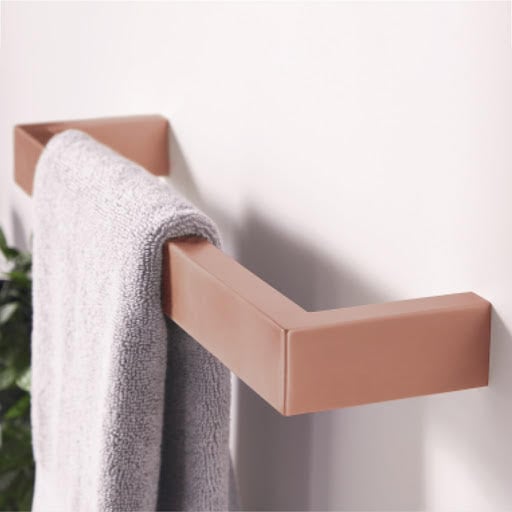 Towelrads Elcot Heated Towel Rail 3 Pack - Rose Gold 450 x 100mm Price Comparisons | Compare The Build