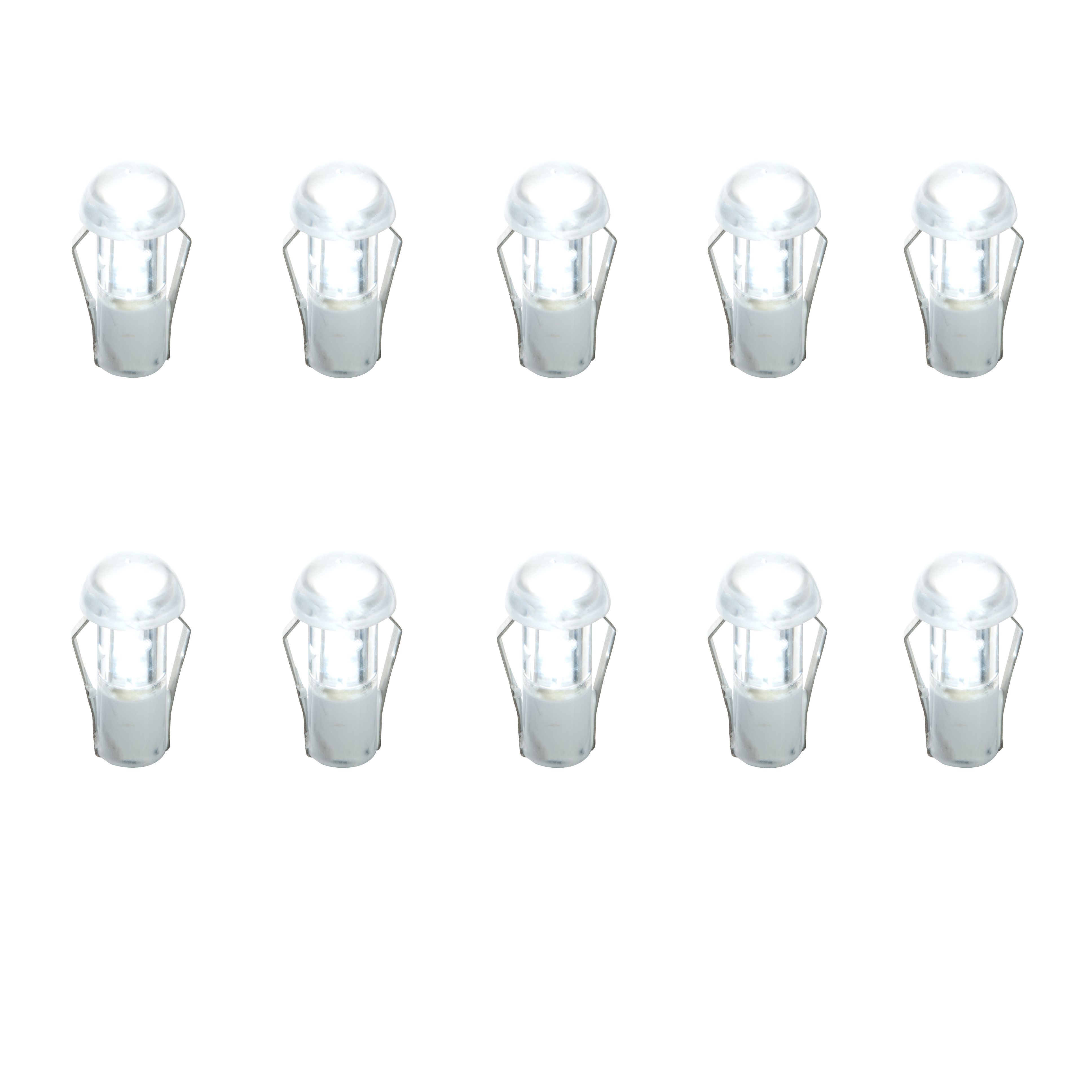 Masterlite Clear Mains-Powered Led Cabinet Light Ip20, Pack Of 10 | Compare The Build