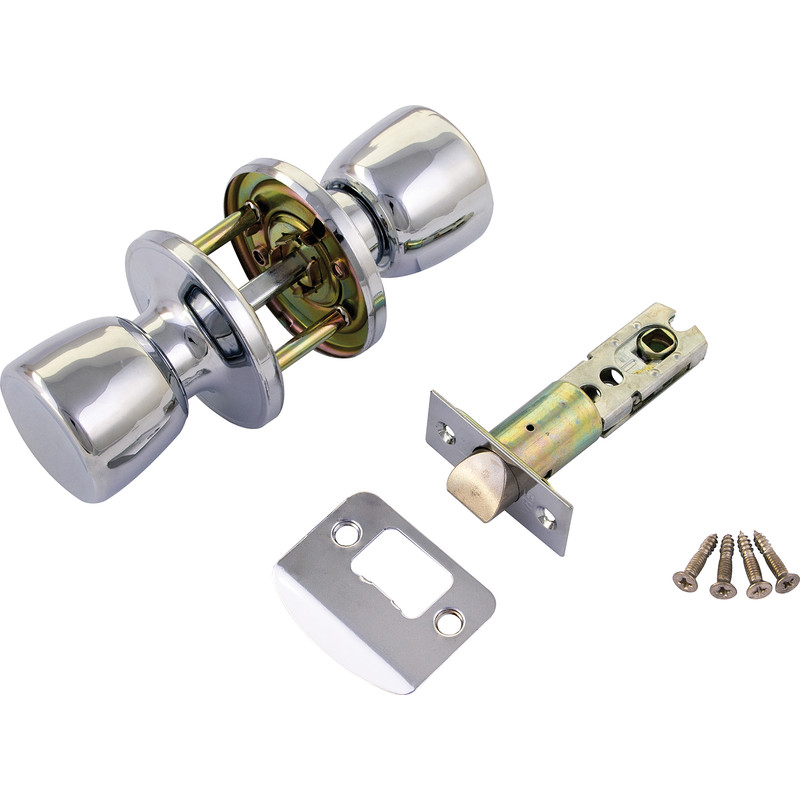 ERA Passage Door Knob Set in Chrome | Compare The Build