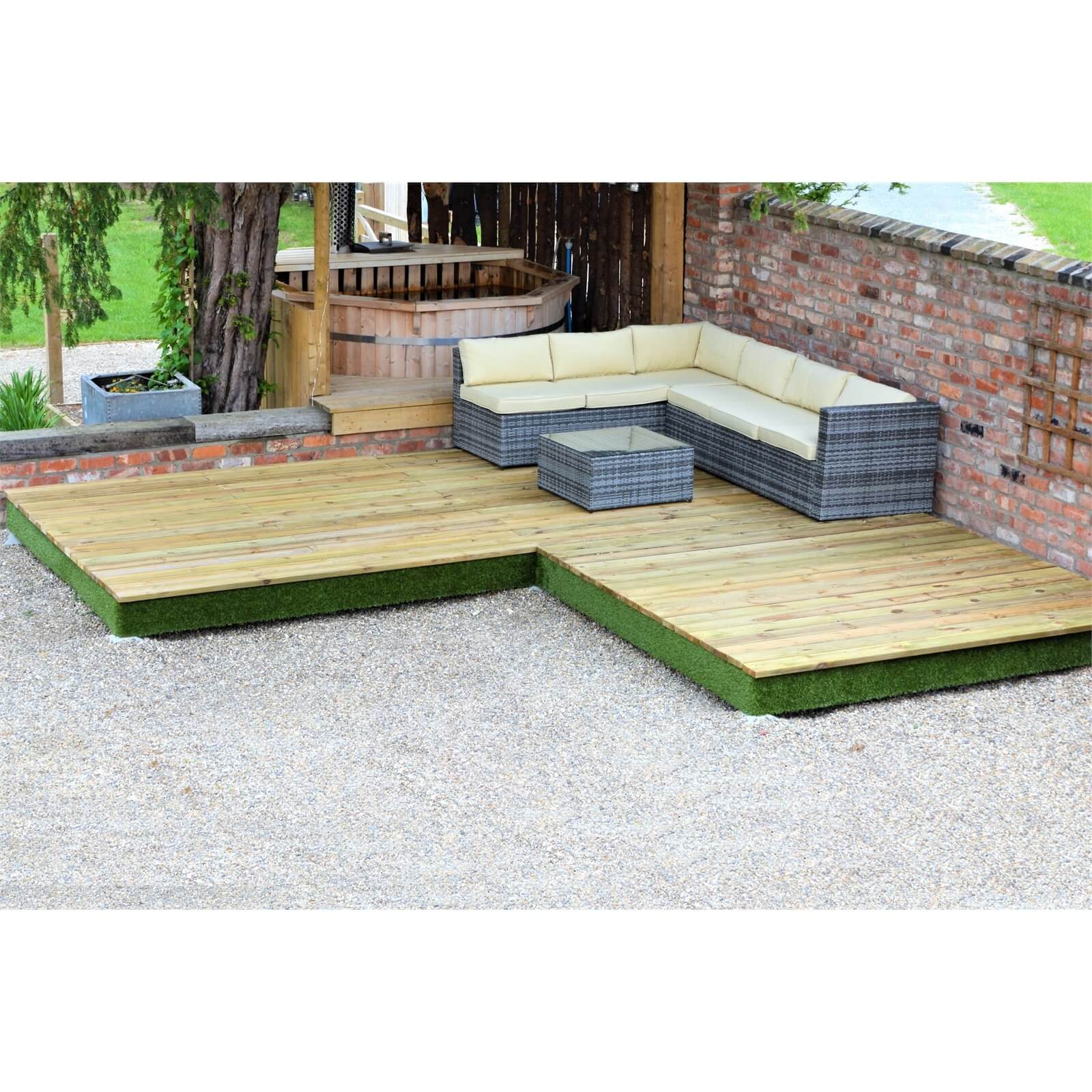 Swift Deck Complete Decking Kit - Corner - 4.75 x 4.7m Price Comparisons | Compare The Build