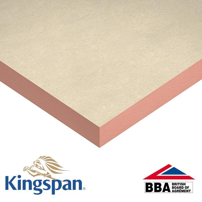 Kingspan Kooltherm K103 Insulation Board 2400mm x 1200mm x 25mm - 34.56m2 (12 sheets) Phenolic Foam IK103R25 | Compare The Build