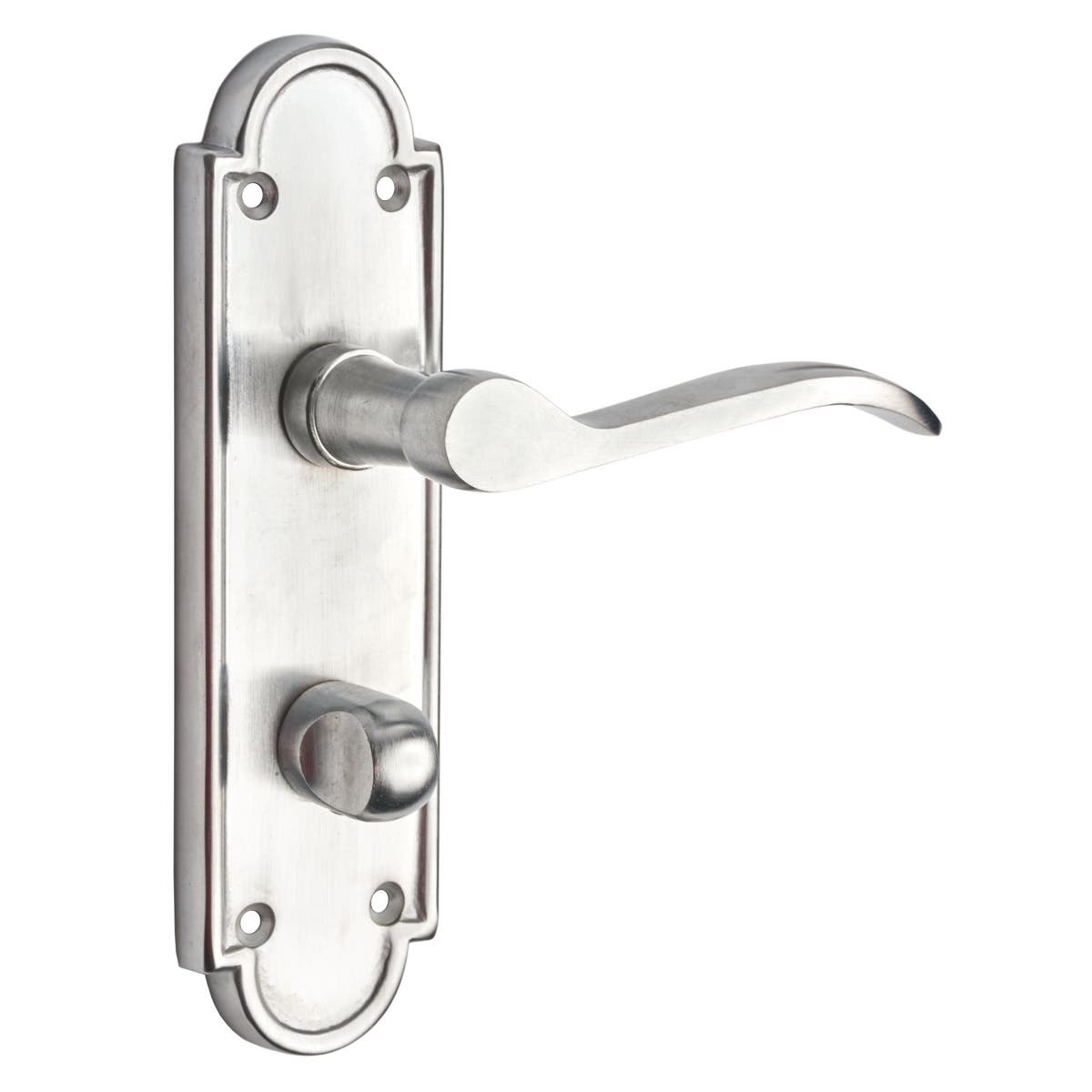 Aurelius Lever Bathroom Door Handle - Satin Chrome Price Comparisons | Compare The Build