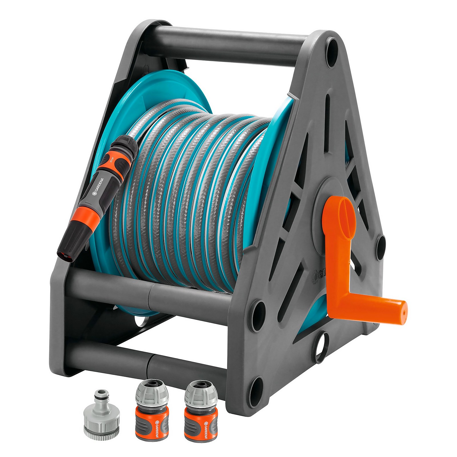 Gardena 15m Hose Reel Set Price Comparisons | Compare The Build