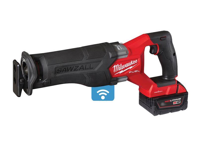 Milwaukee Power Tools MILM18ONFSZ5 M18 ONEFSZ-552X FUEL™ ONE-KEY™ SAWZALL™ 18V 2 x 5.5Ah Li-ion Price Comparisons | Compare The Build