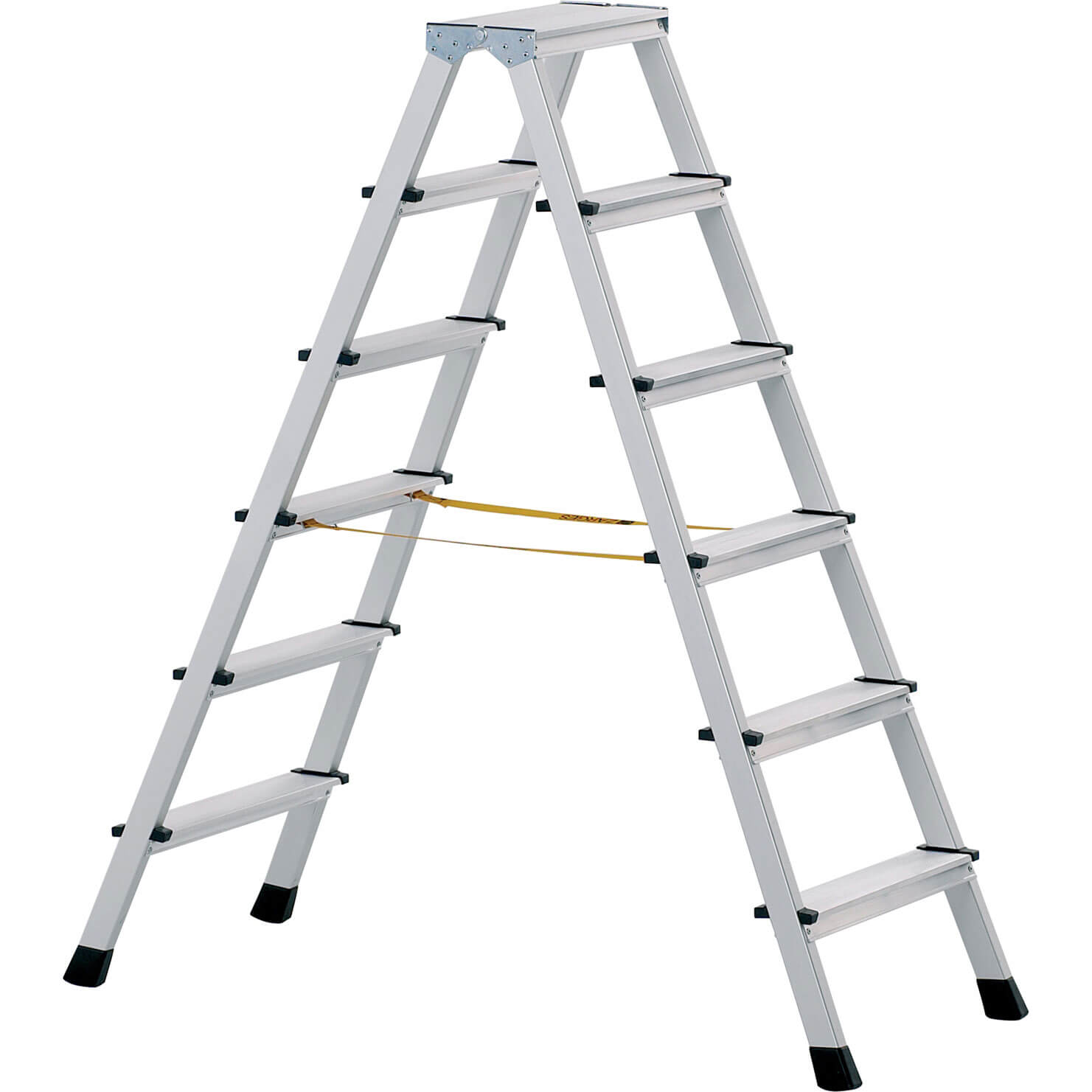 Zarges Anodised Double Sided Step Ladder 10 | Compare The Build