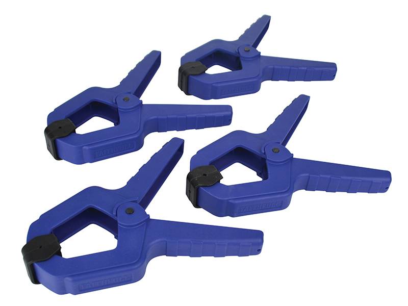 Faithfull FAISPCL3 Spring Clamp 75mm (3in) (Pack 4) Price Comparisons | Compare The Build