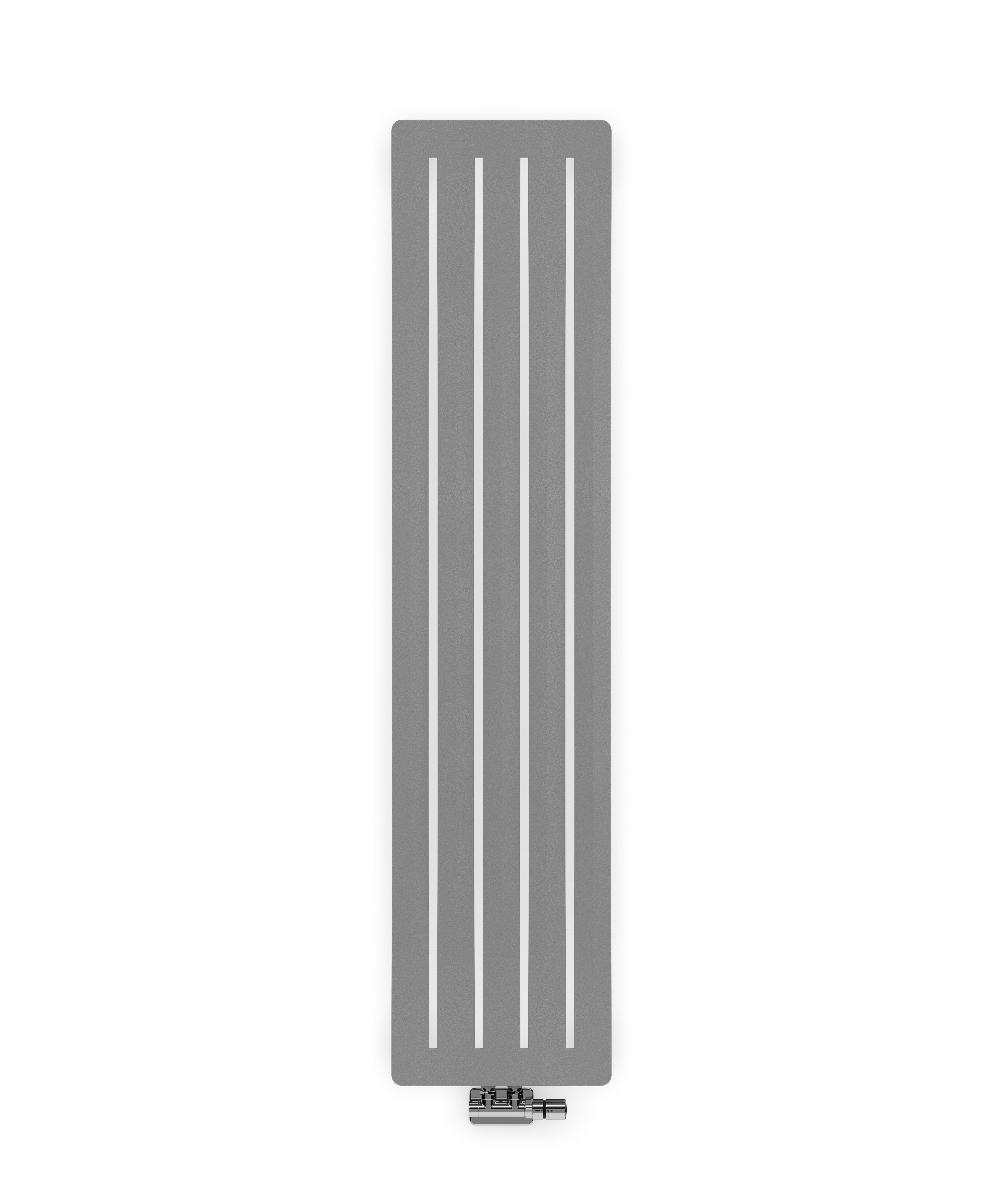 Terma Aero Salt & Pepper Vertical Designer Radiator, (W)410mm X (H)1800mm Price Comparisons | Compare The Build