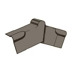 Fibre Cement Hooded Ridge Finial (Natural Grey) - Two Piece SVK SVK/FCS/HRF/NG Price Comparisons | Compare The Build