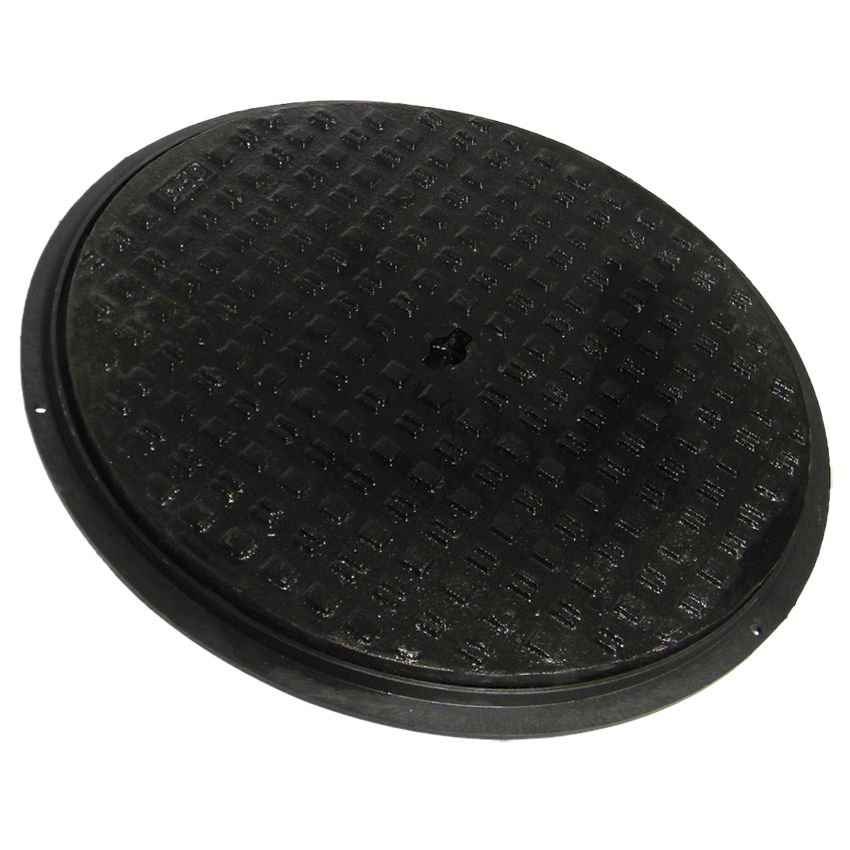 Floplast Black Underground Drainage Round Chamber Cover, (Dia)450mm Price Comparisons | Compare The Build
