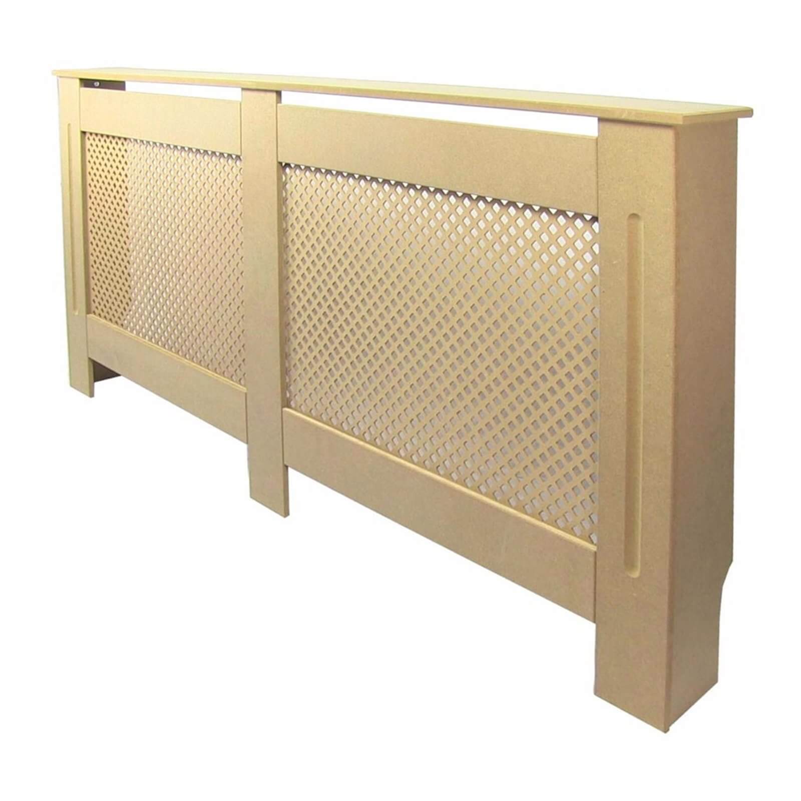 Diamond Unpainted Radiator Cover - Extra Large Price Comparisons | Compare The Build