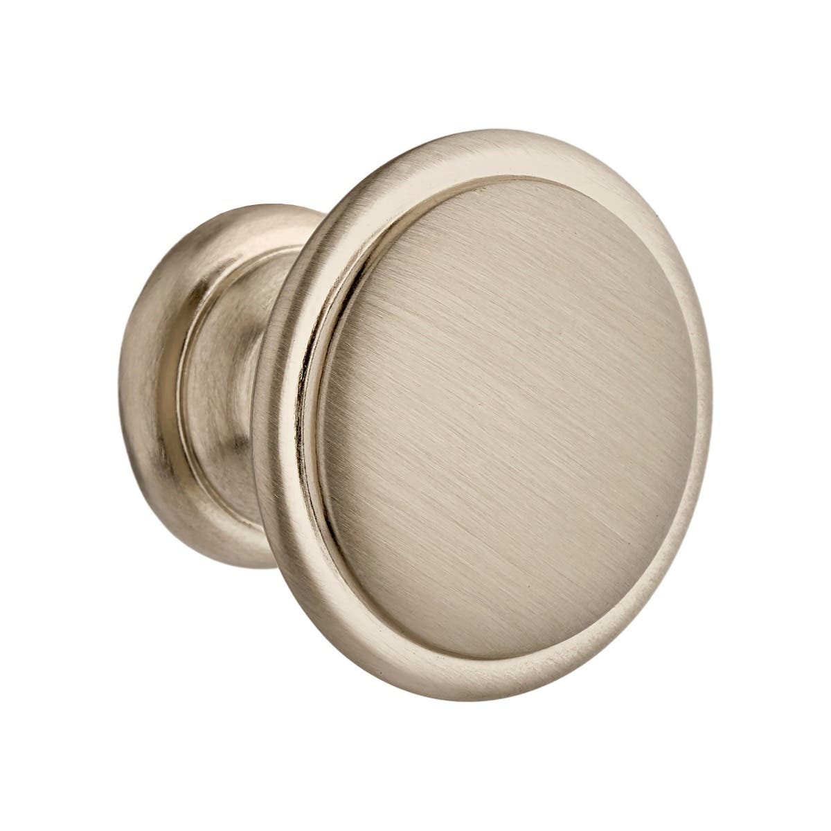 Ringed Cabinet Knob 29mm - Satin Nickel | Compare The Build