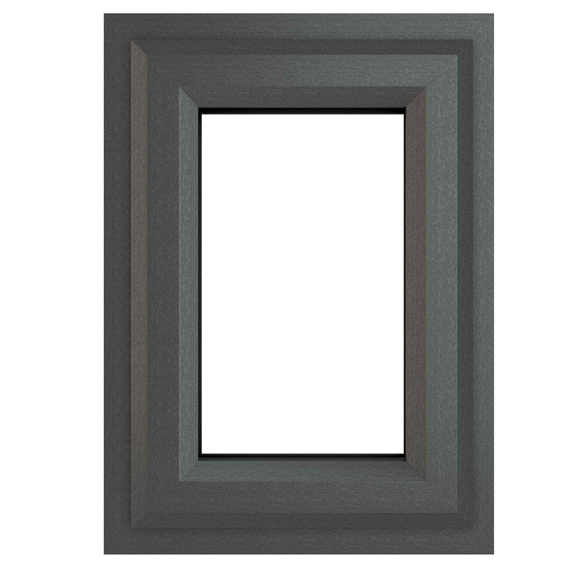 Crystal Grey Upvc Casement Clear Window 2P Top Opening 440 mm x 610 mm Price Comparisons | Compare The Build