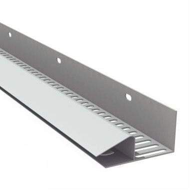 Manthorpe Continuous Soffit Vent (25,000mm2) - 2.44m White Manthorpe Building Products G825/W Price Comparisons | Compare The Build