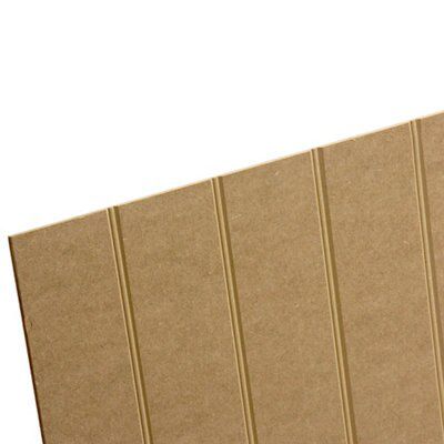 Metsä Wood Smooth Medium-Density Fibreboard (Mdf) Bead & Butt Match Board (L)1.22M (W)0.61M (T)6mm , Pack Of 6 Price Comparisons | Compare The Build