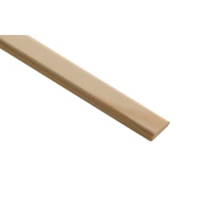 Wickes Pine D-shape Moulding - 16 x 4 x 2400mm | Compare The Build