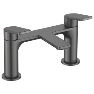 Bristan Frammento Bath Filler Tap - Brushed Anthracite Price Comparisons | Compare The Build