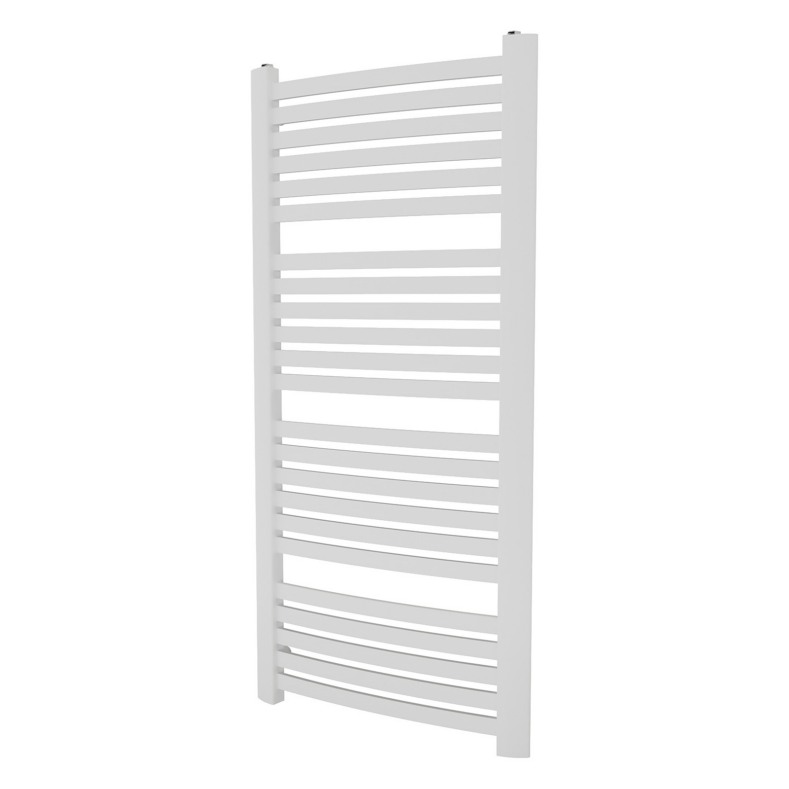 Clyde Designer Towel Radiator 1215x580 White Price Comparisons | Compare The Build