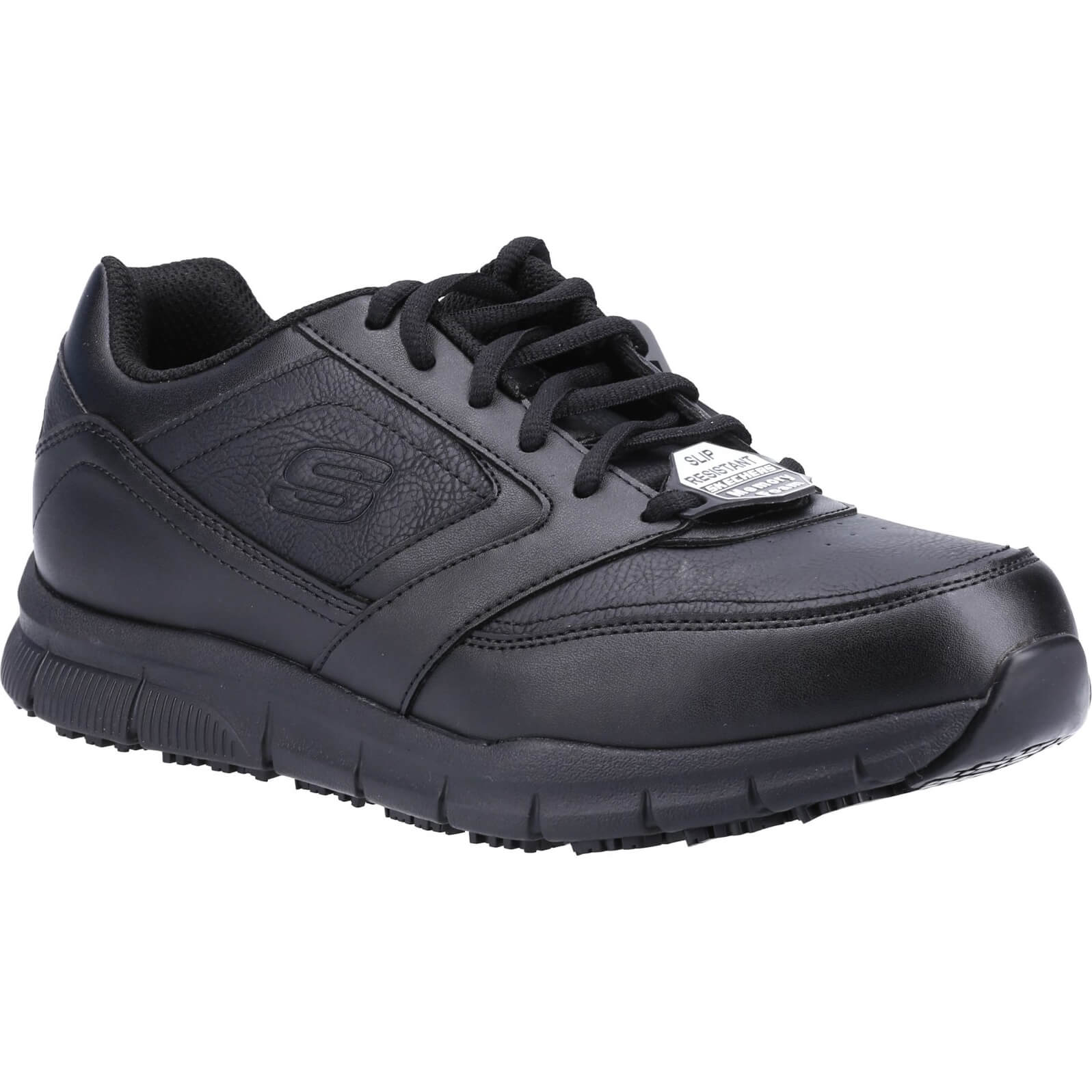 Skechers Nampa Mens Work Trainers Black Size 8 Price Comparisons | Compare The Build