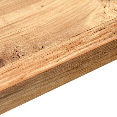 38mm Mississippi Pine Wood Effect Laminate Square Edge Kitchen Worktop, (L)3000mm | Compare The Build