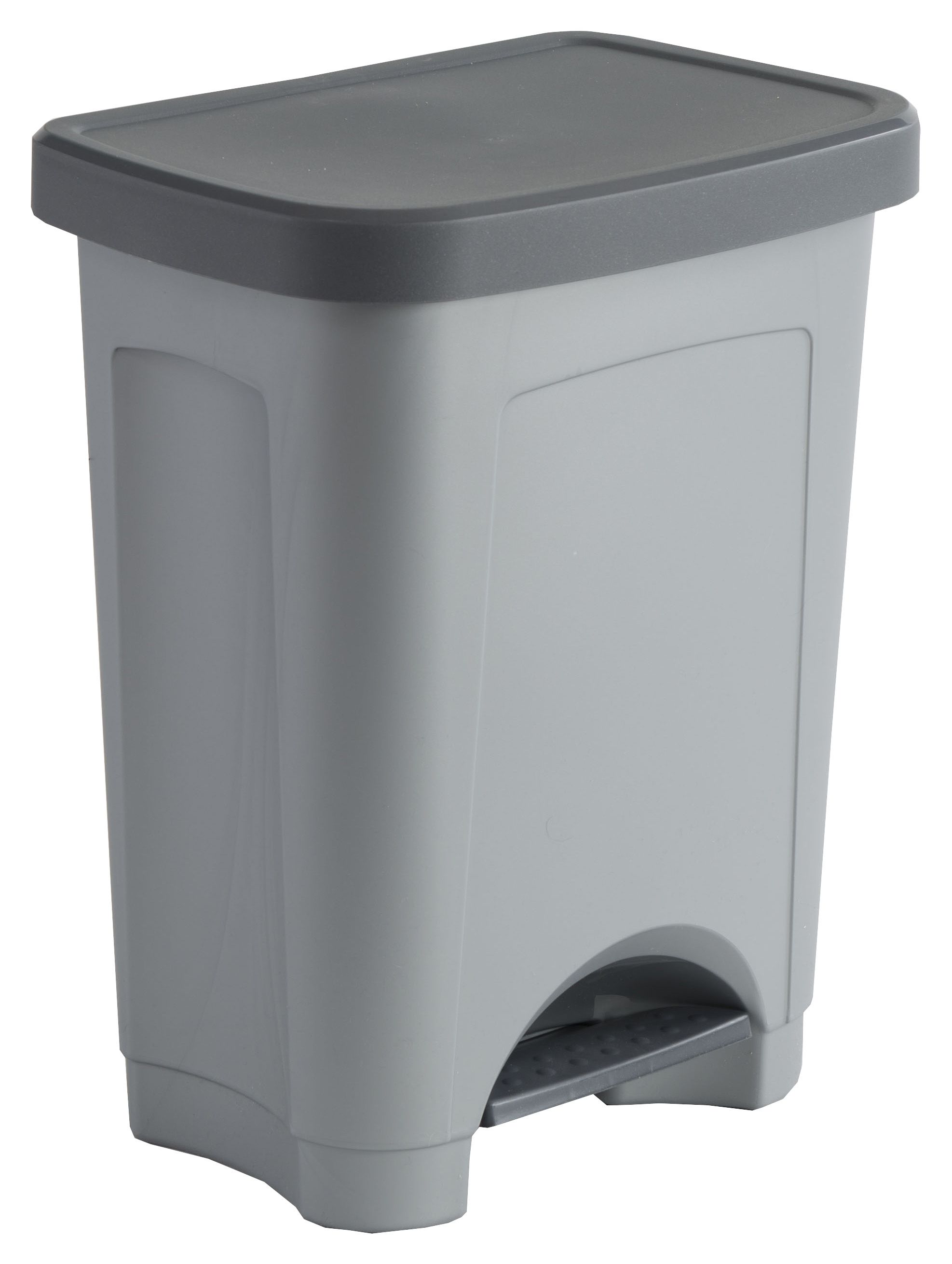 Mutsu Pedal Grey Plastic Rectangular Freestanding Kitchen Bin, 24L Price Comparisons | Compare The Build