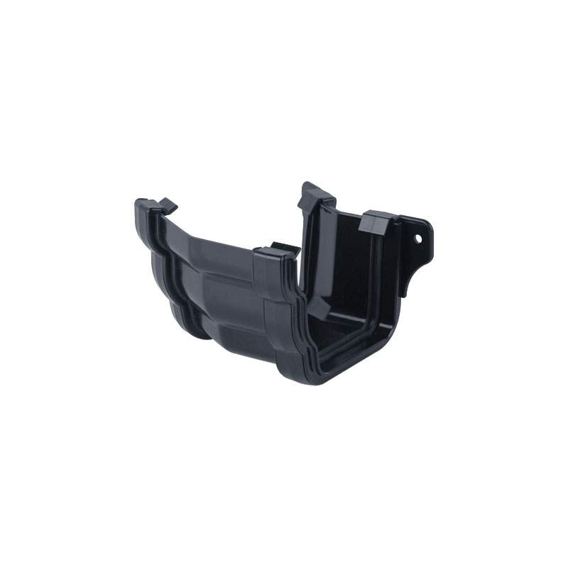 Plastic Guttering Ogee Prostyle 150 Degree External Angle - Anthracite Anthracite Grey Brett Martin BR088/150EAG Price Comparisons | Compare The Build