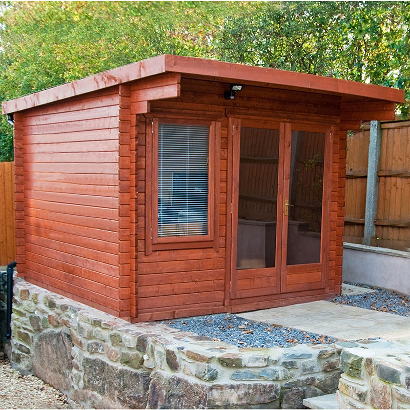 Shire Belgravia 3m x 3m Log Cabin (28mm) | Compare The Build