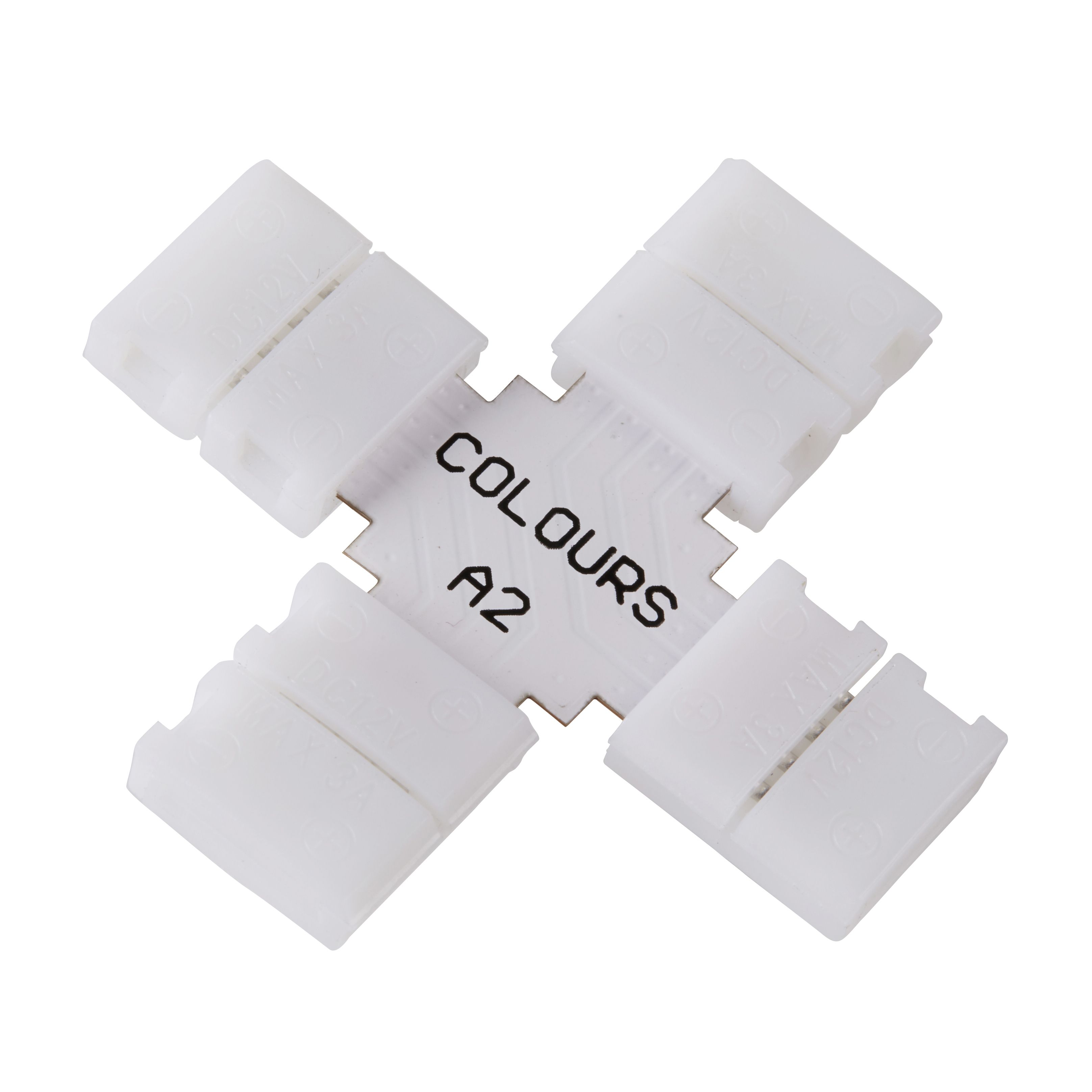 Colours Driggs Strip Light Cross Connector Price Comparisons | Compare The Build