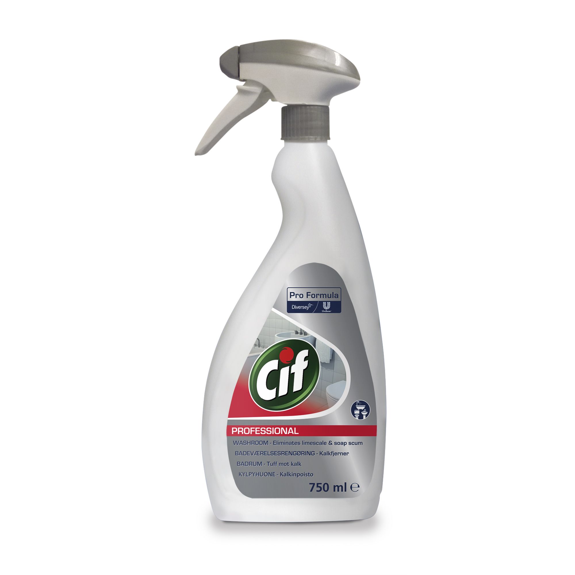 Cif Professional Scented Bathroom Cleaner, 750Ml | Compare The Build