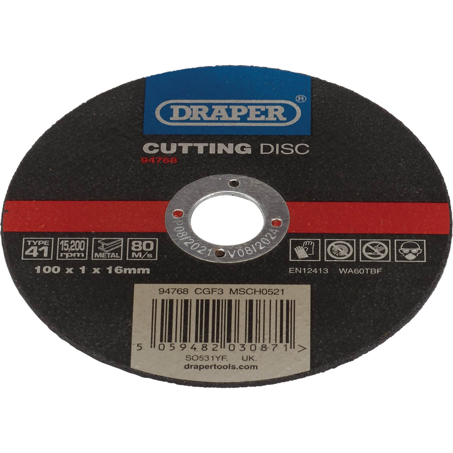 Draper Metal Cutting Disc 100mm 1mm 16mm Price Comparisons | Compare The Build