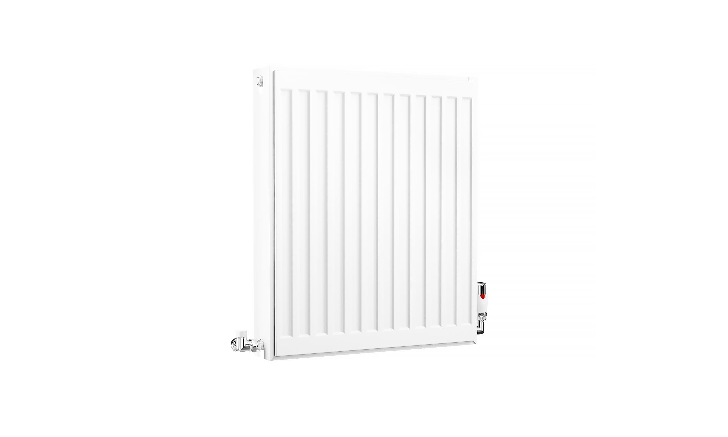 Kartell K-Rad Compact Horizontal Radiator, White, 600mm x 500mm - Double Panel, Double Convector Price Comparisons | Compare The Build