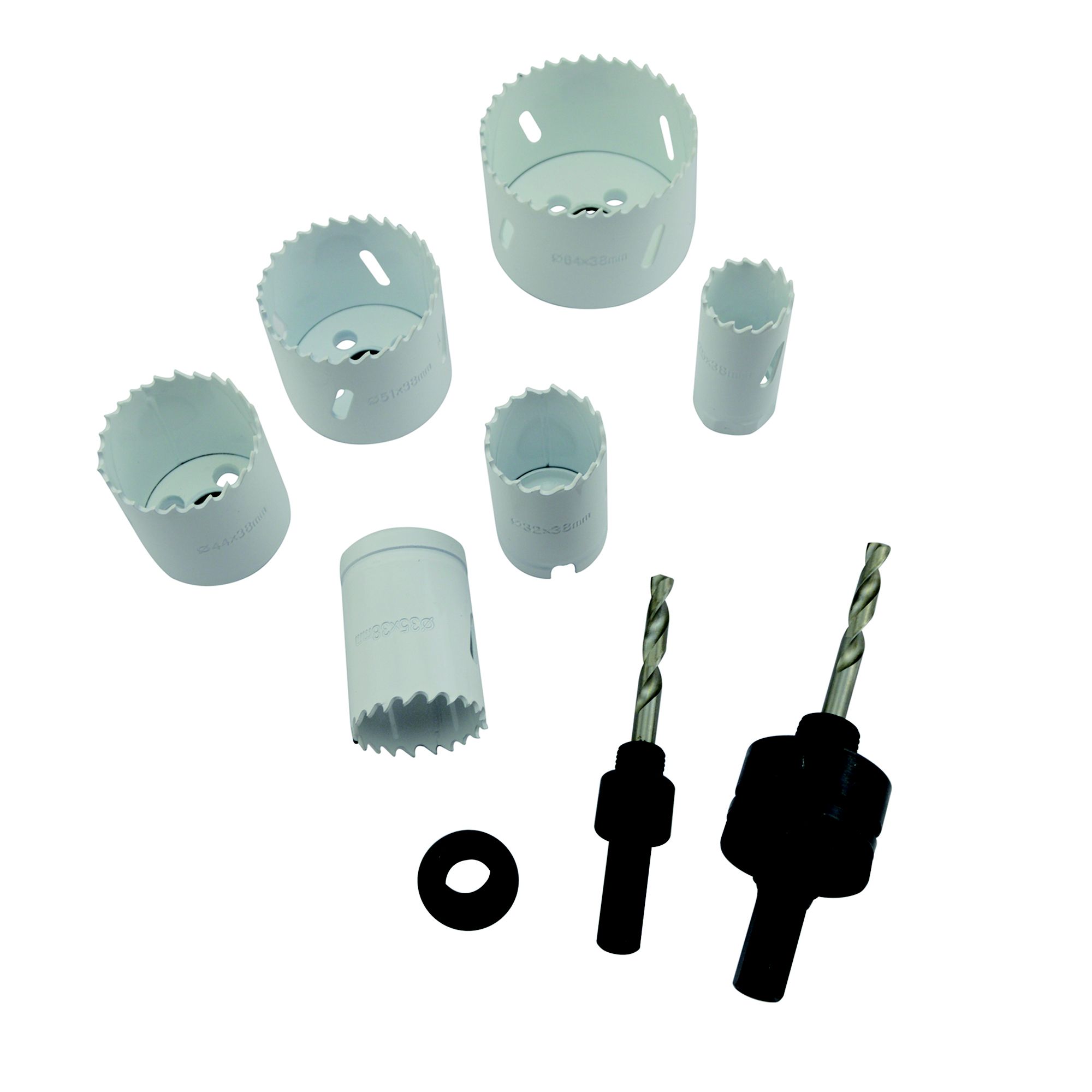 Universal Bi-Metal 8 Piece Holesaw Set Price Comparisons | Compare The Build