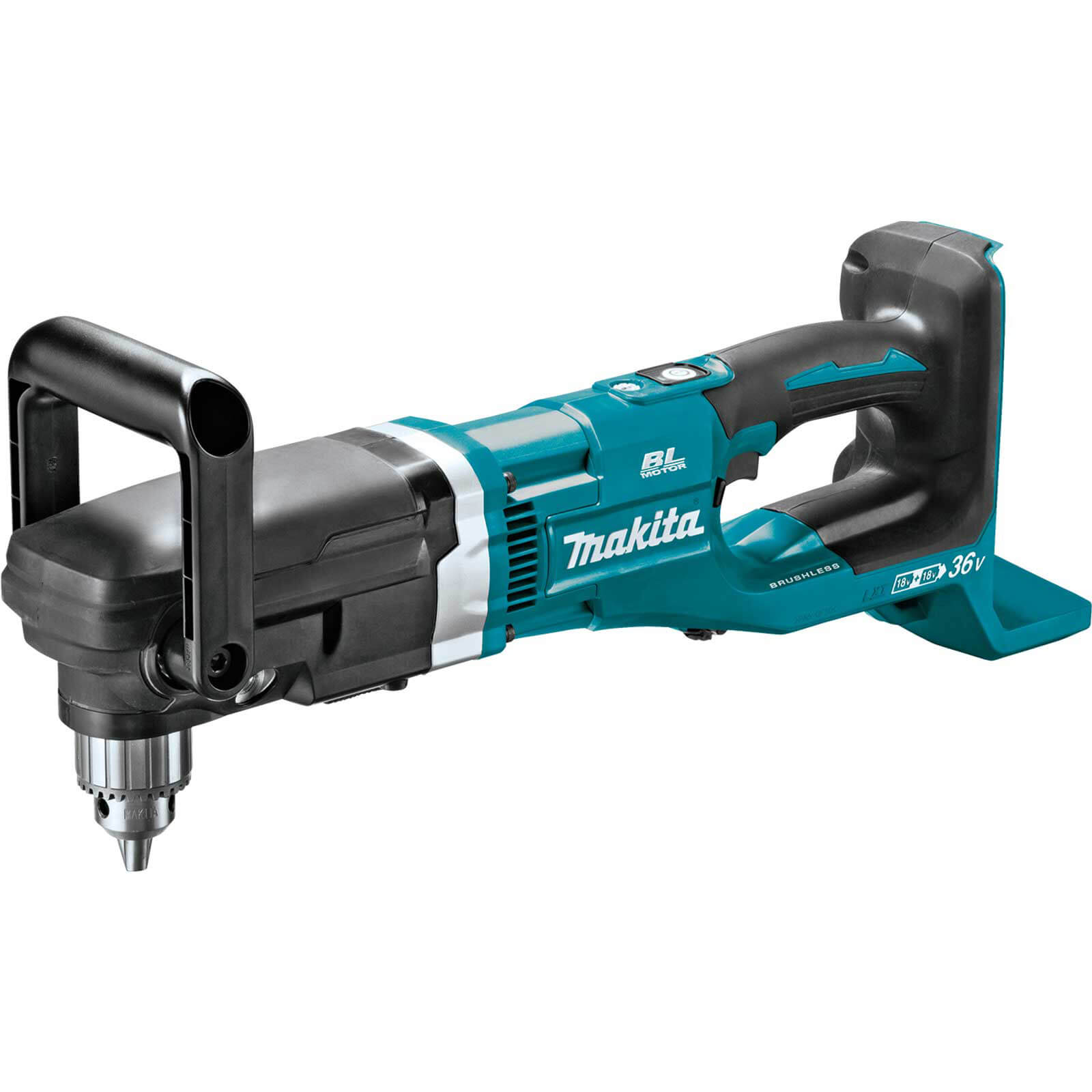 Makita DDA460ZK Twin 18v Cordless LXT Brushless Angle Drill No Batteries No Charger Case | Compare The Build