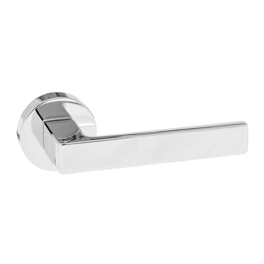 Atlantic Forme Asti Designer Lever on Minimal Round Rose - Polished Chrome Atlantic UK FMR254PC | Compare The Build