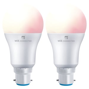 4lite WiZ Connected LED SMART B22 Light Bulbs - White & Colour - Pack of 2 | Compare The Build