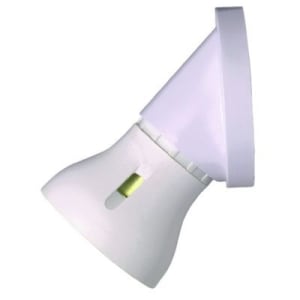 MK Angled Batten Lamp holder - White Price Comparisons | Compare The Build