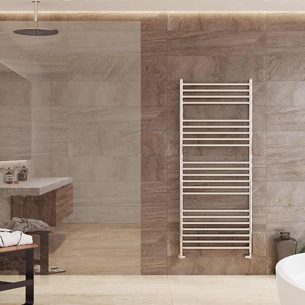 Trade Direct Ladder Rail - 22mm, Stainless Steel Curved, 600x1000mm Price Comparisons | Compare The Build