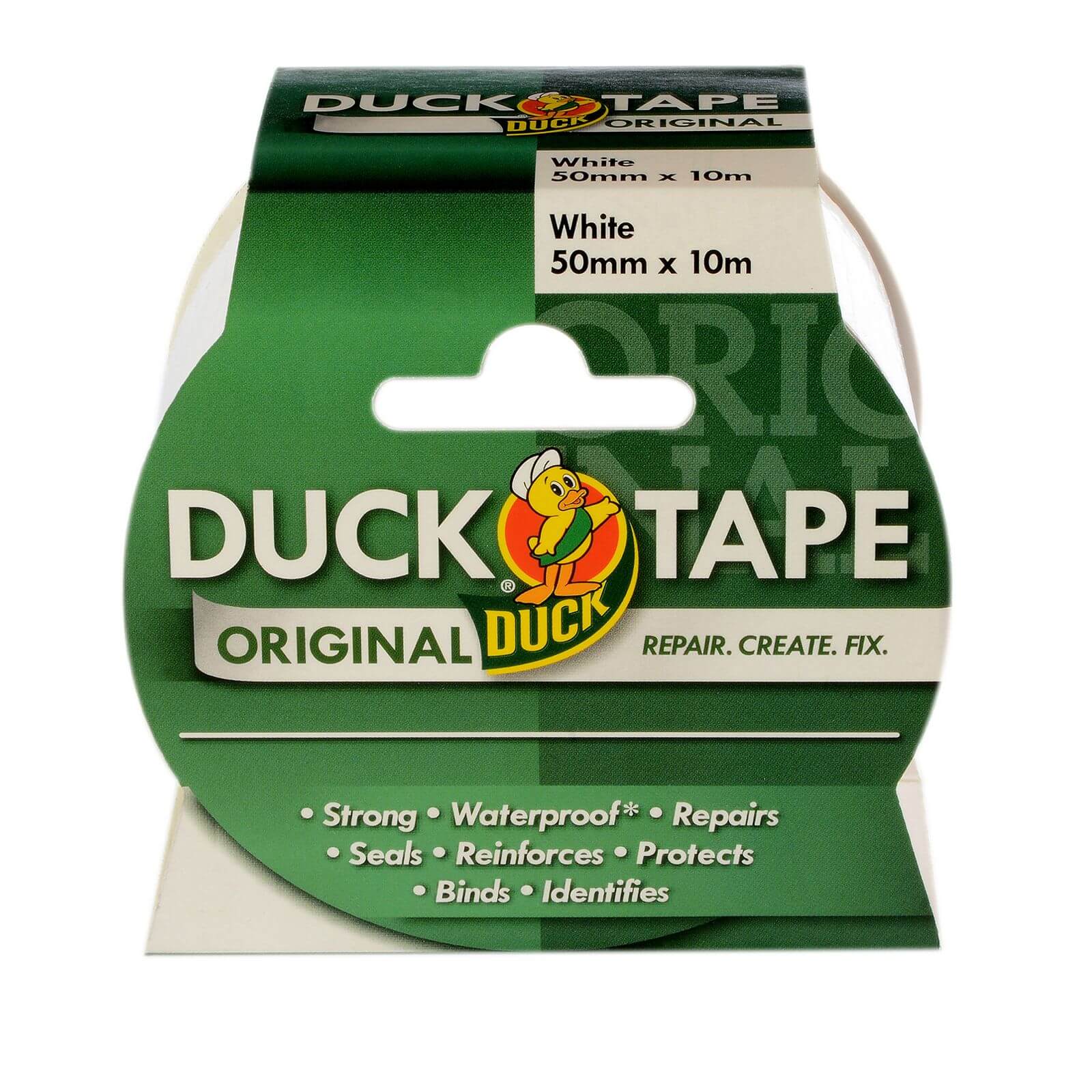 Duck Original Tape White - 50mm x 10m Price Comparisons | Compare The Build